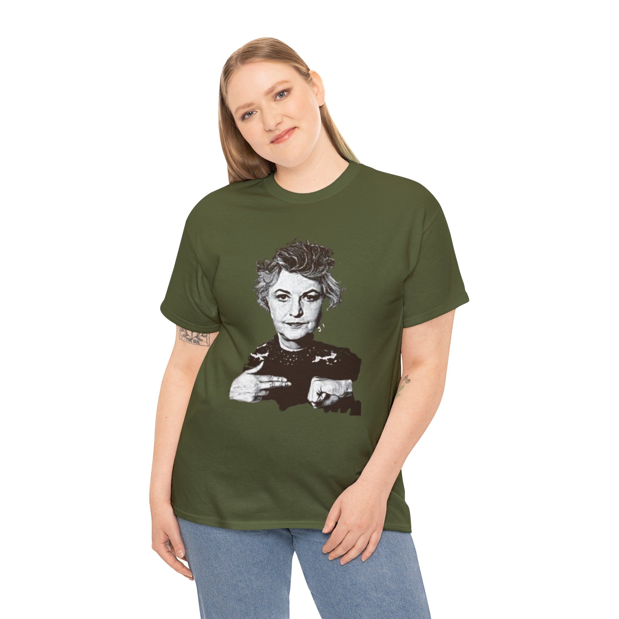 The Golden Girls 80's TV Show- Dorothy Unisex Heavy Cotton T-Shirt - Creations by Chris and Carlos